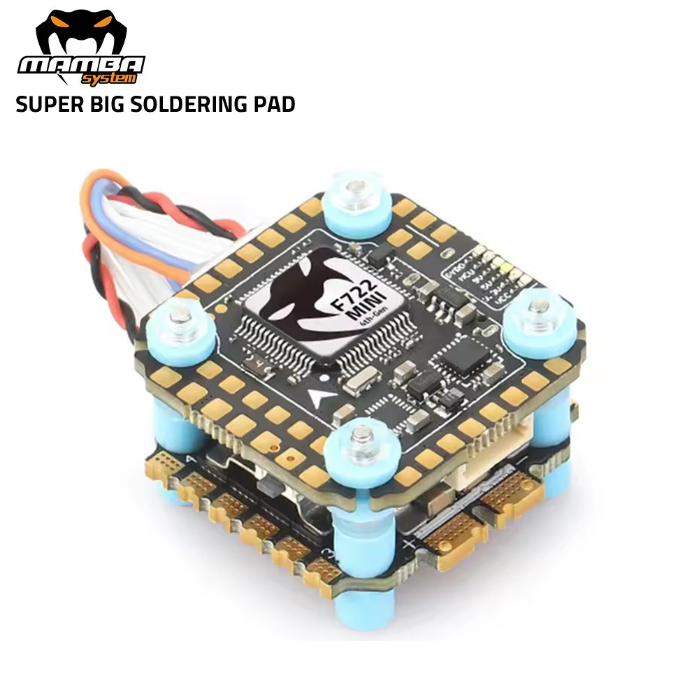DIATONE MAMBA MK4 F722 MINI OS - Foxeer Reaper F4 128K 65A Esc review and price
