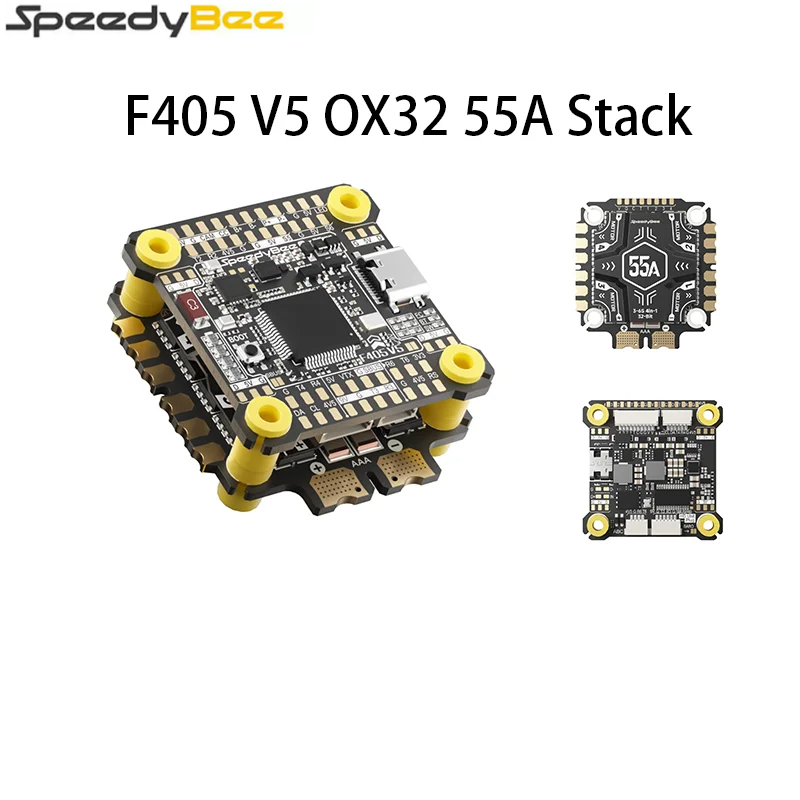 SpeedyBee F405 V5 OX32 55A 30x - Foxeer Reaper F4 128K 65A Esc review and price
